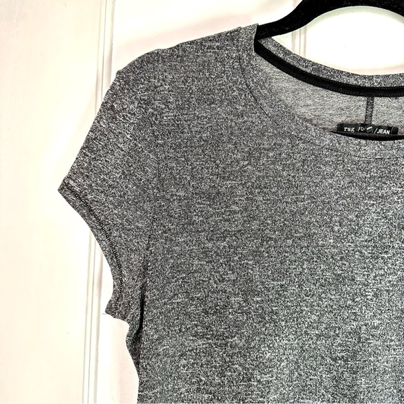 Rag & Bone Heather Grey Crewneck Tee - Picture 5 of 8